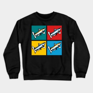 Pop White Cloud Mountain Minnow - Cool Aquarium Fish Crewneck Sweatshirt